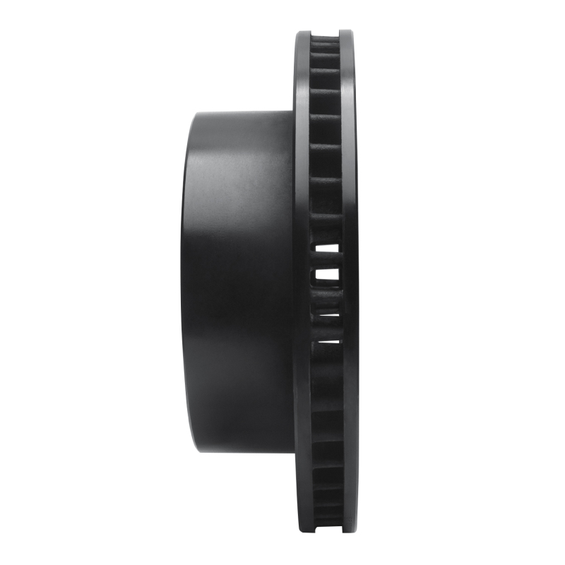 Dodge Ram 2500 Brake Rotor (1) - Front Right - R1 Concepts - Drilled & Slotted - Black - `00-`02